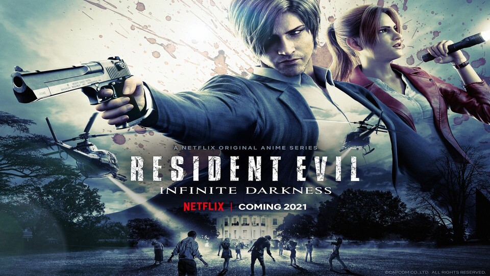 Resident Evil: Infinite Darkness soll noch 2021 auf Netflix starten.