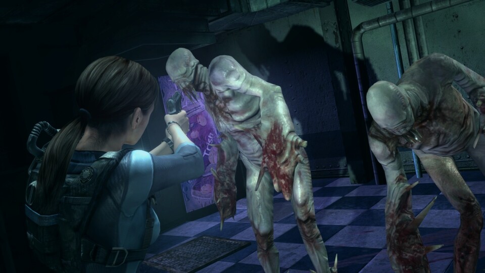 Resident Evil: Revelations bietet zufällig platzierte Gegner.