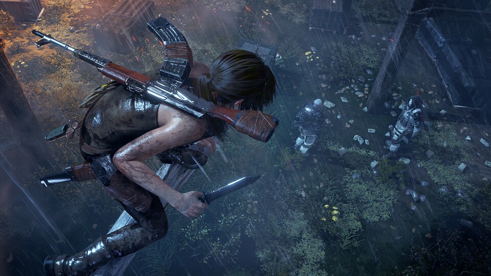 Rise of the Tomb Raider soll sich teilweise auch schleichend spielen lassen.