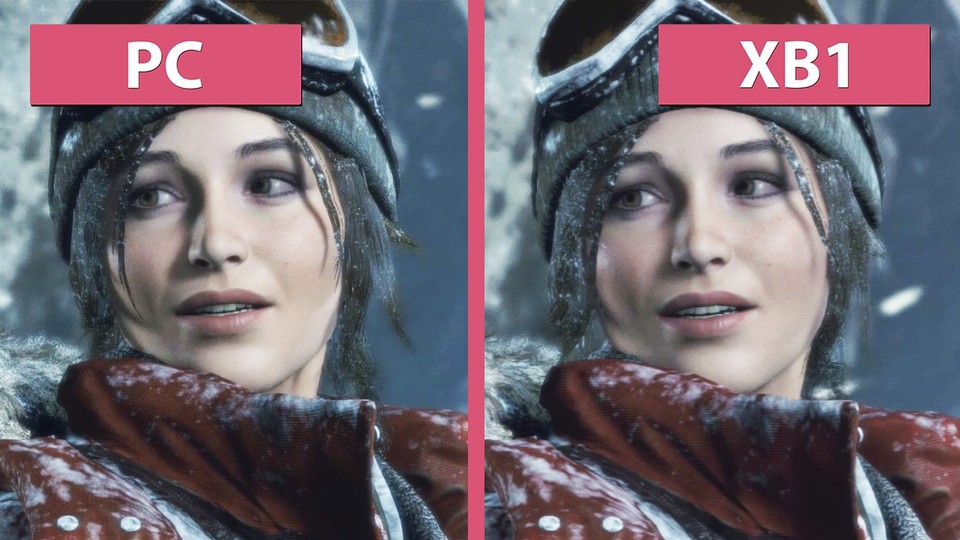 Rise of the Tomb Raider - PC und Xbox One im Grafik-Vergleich