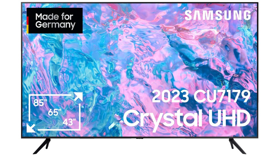 Der Samsung CU7179 ist ein guter 4K-TV im unteren Preisbereich, aber nicht ganz so günstig wie viele Konkurrenten.
