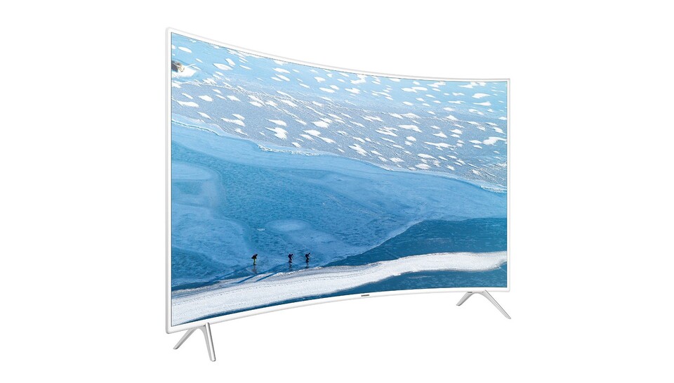 Schnappt euch den Samsung 4K-Curved-Fernseher.