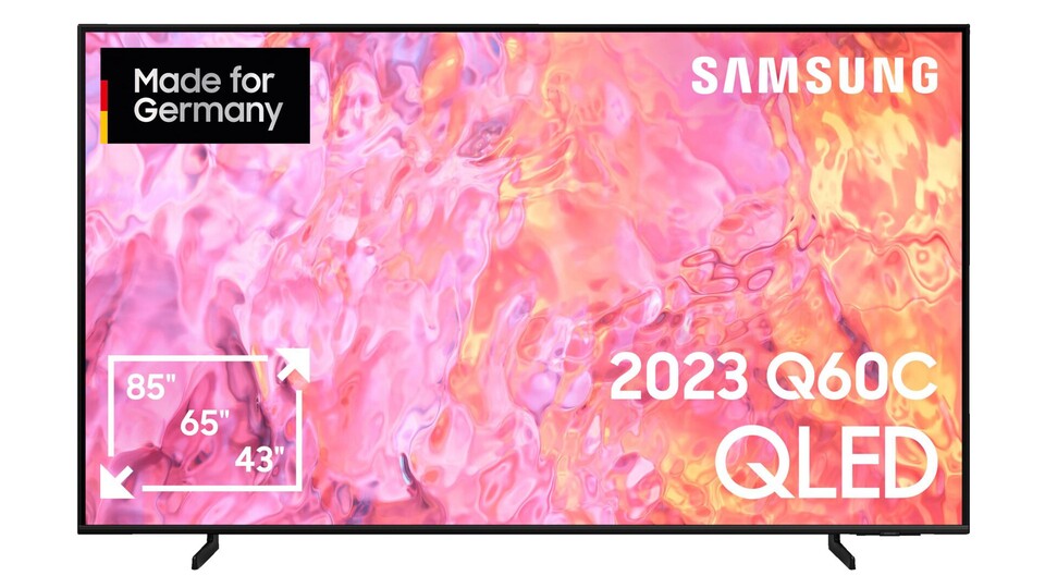 Der Samsung Q60C bietet zwar QLED, verfügt im Gegensatz zu vielen anderen 4K-TVs seiner Preisklasse aber nicht über ein 120-Hz-Display.