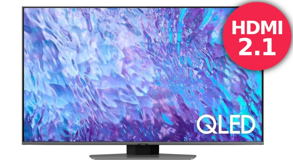 Der Samsung QLED Q80C punktet gegenüber anderen Mittelklasse-4K-TVs mit gutem Local Dimming, hoher Helligkeit und toller Gaming-Performance.