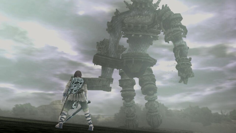Shadow of the Colossus strotzt nur so vor beeindruckenden Boss-Gegnern.