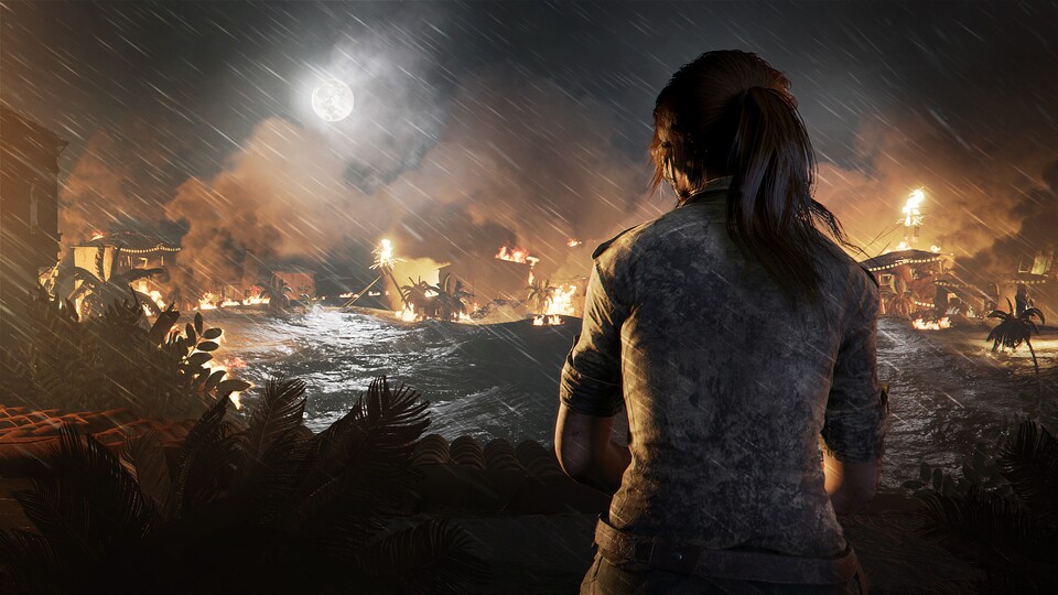 Lara hat ordentlich was angerichtet. In Shadow of the Tomb Raider braucht sie vermutlich 13 bis 15 Stunden, um die Suppe auszulöffeln.