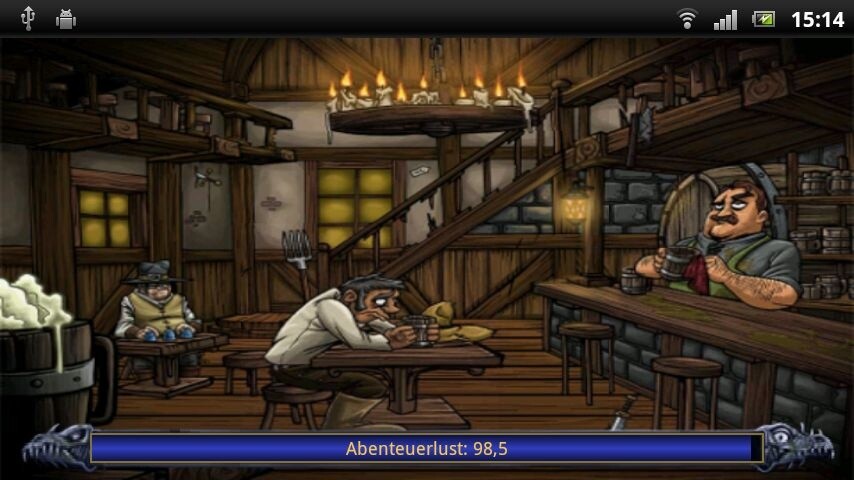 In der Taverne von Steinfels warten zahlreiche Quests.