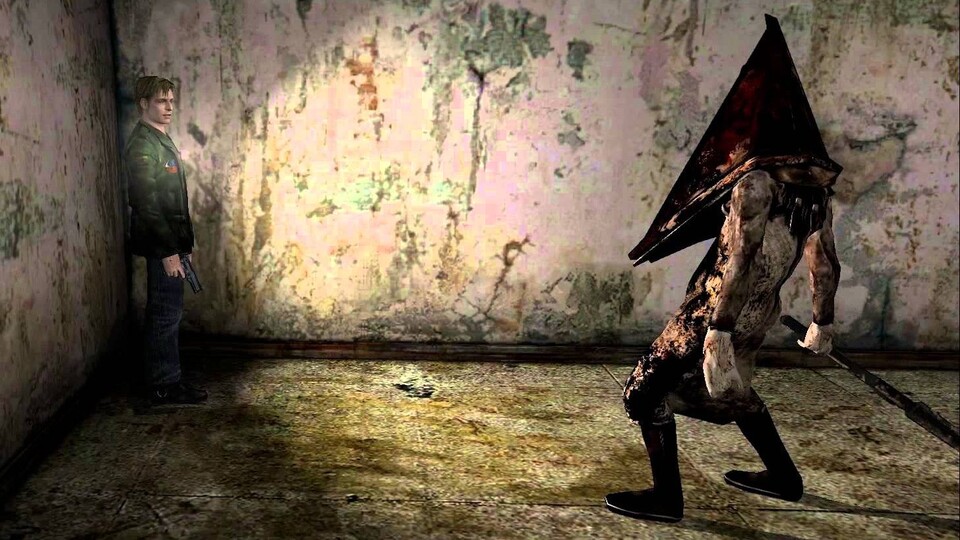 Silent Hill 2: So sieht der Pyramid Head im Original aus.