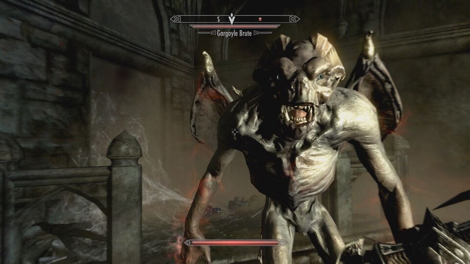 Neu im Dawnguard-DLC: die Gargoyles