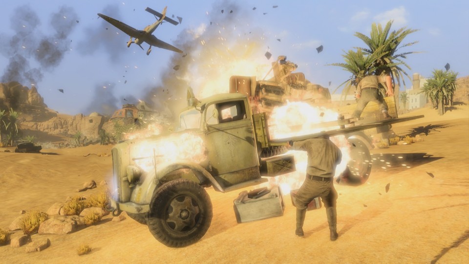 Explosionen und Effekte sehen in Sniper Elite 3 auf allen Plattformen sehr ordentlich aus. (Xbox One)