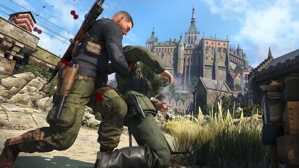 In Sniper Elite 5 wird leise in Frankreich gemeuchelt.