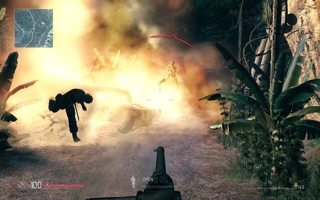 Klassische Shooter-Einlagen mit wüster Ballerei wird's in Sniper: Ghost Warrior auch geben. : 