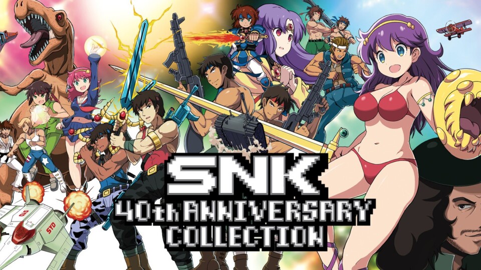Die SNK 40th Anniversary Collection bietet eine stattliche Auswahl von 25 Spielen.