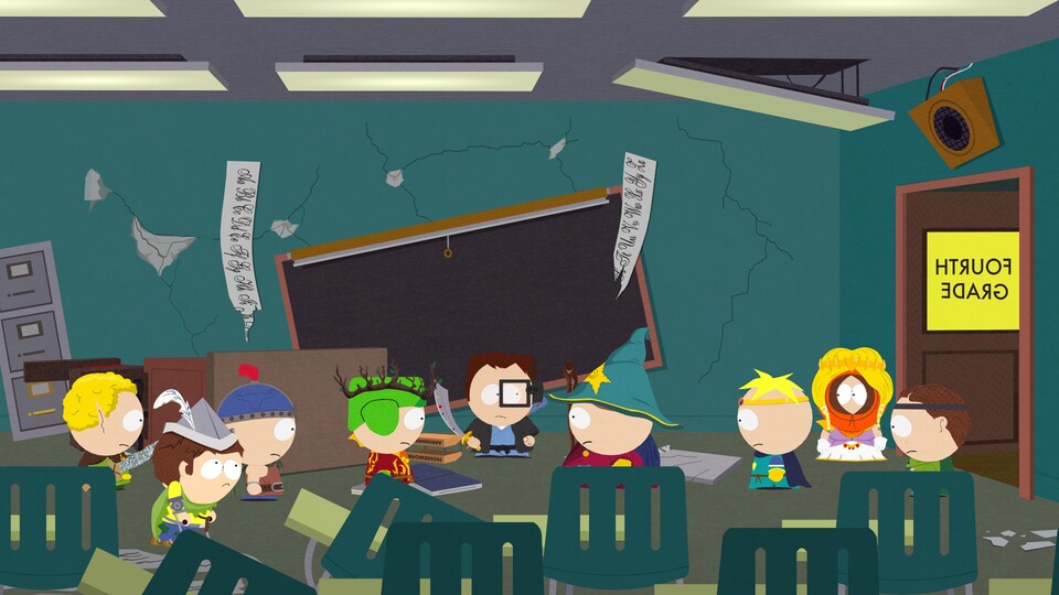 Das Skript von South Park: Der Stab der Wahrheit war zu lang.
