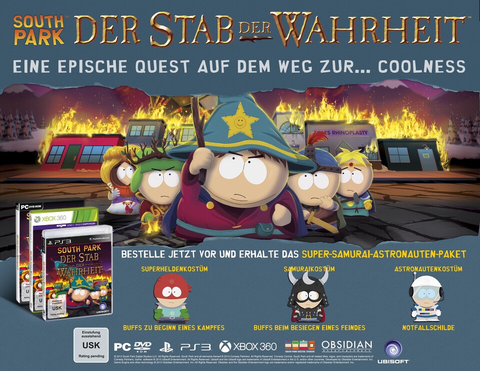 South Park: Der Stab der Wahrheit - Super-Samurai-Astronauten-Paket