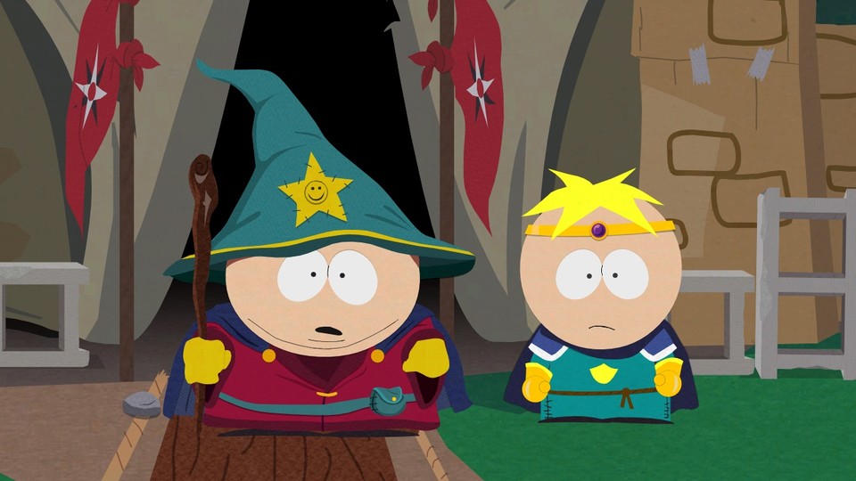 Cartman und Butters: Hexenmeister und Paladin, Anführer und Prügelknabe vereint.