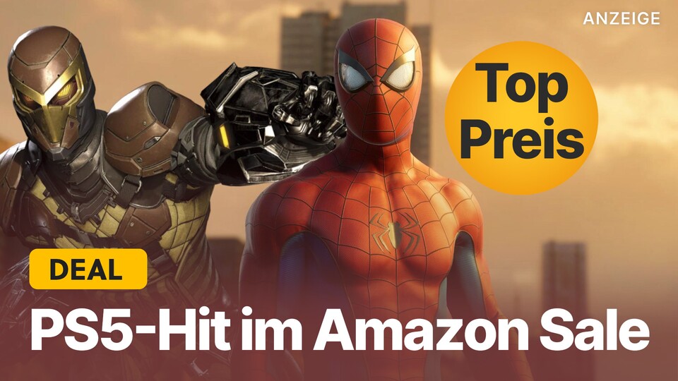 Durch die Amazon Gaming Week könnt ihr euch neben Spider-Man 2 noch viele weitere PS5-Spiele günstig schnappen.