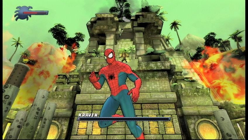 Die Wii-Version von Spider-Man: Dimensions ist inhaltsgleich zu den HD-Fassungen, aber technisch schwächer auf der Brust.