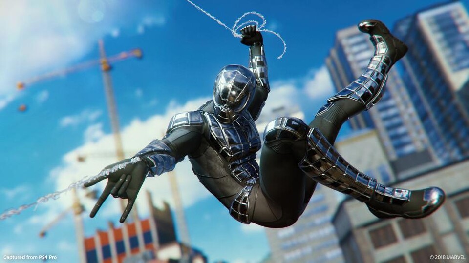 Spider-Man bekommt schicke neue Klamotten im zweiten Story-DLC Revierkämpfe.