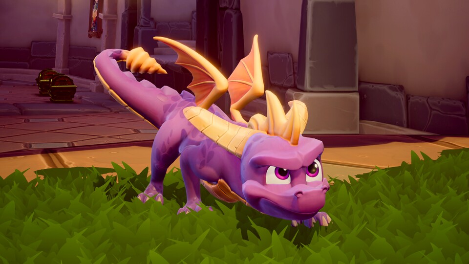 Spyro ist zurecht misstrauisch: Viele der Cheats verändern ihn. 