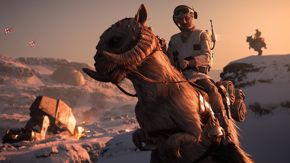 Selbst Tauntaun-Reiten macht bei den momentanen Laggs keinen Spaß. 