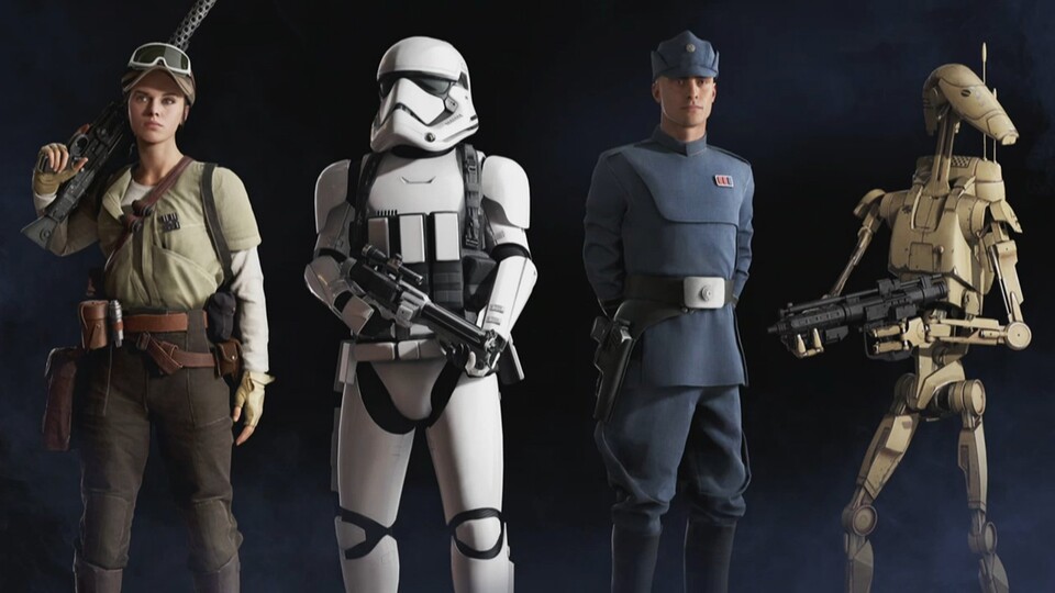 Jede Armee in Star Wars: Battlefront 2 führt die gleichen vier Soldatenklassen ins Feld. Wir stellen die Krieger und ihre Skills vor.
