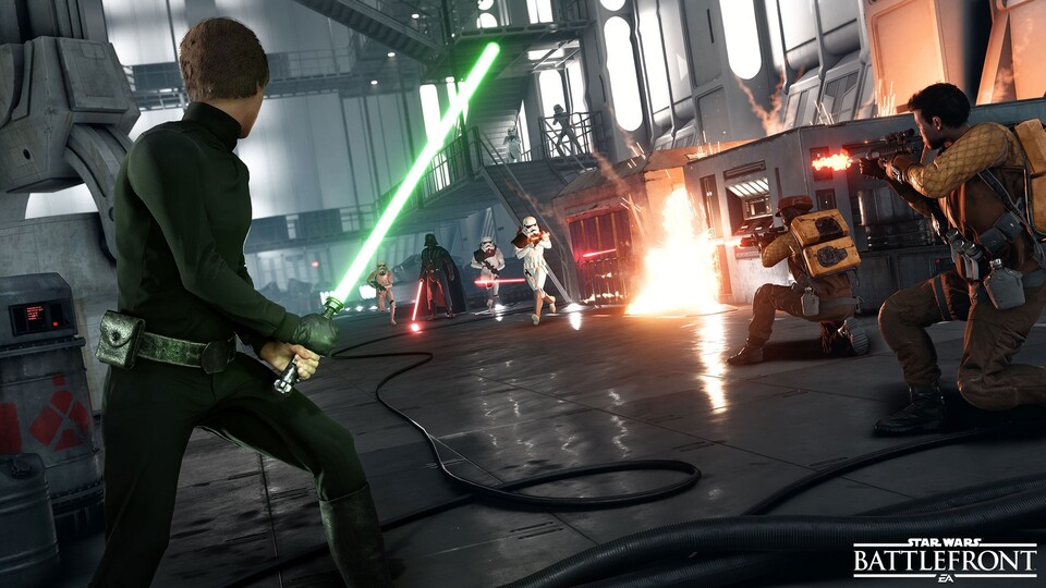 Microsoft verschickt Codes für »EA Access«, um unter anderem Star Wars: Battlefront spielen zu können.