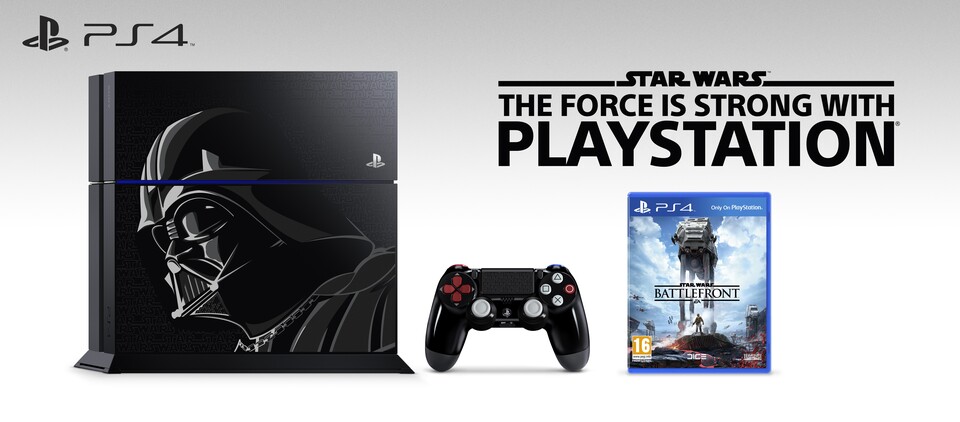 Am 19. November 2015 erscheint ein spezielles PS4-Bundle inklusive Star Wars: Battlefront.