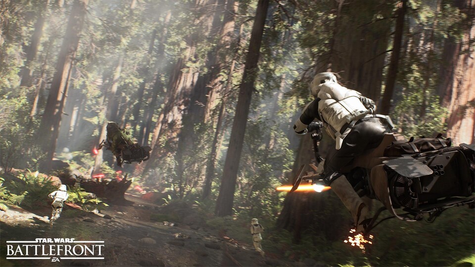 Im ersten Entwickler-Tagebuch zum Shooter Star Wars: Battlefront dreht sich alles um die Grafik und den Sound.