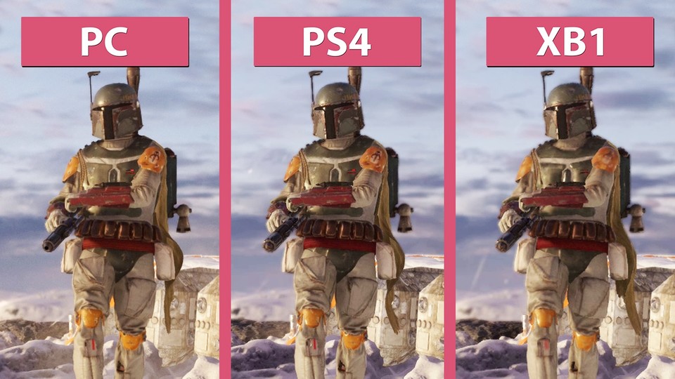 Star Wars: Battlefront - PC gegen PS4 und Xbox One im Grafik-Vergleich
