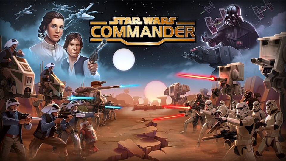 Star Wars: Commander gibt es jetzt auch für Android, Windows Phone und Windows 8.