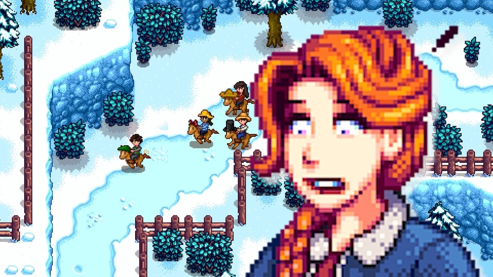 Mit kaltem Winterwetter hat Samara in Bauernhof-Spielen meist wenig Spaß.