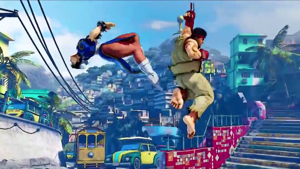 Street Fighter 5 - Ingame-Trailer stellt die Brasilien-Stage vor