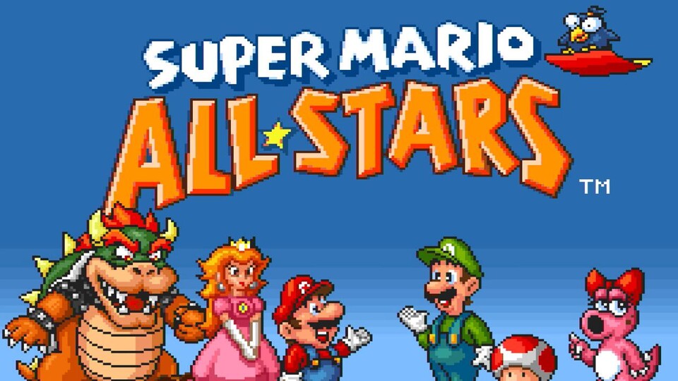 Super Mario All-Stars hat gleich vier Klassiker auf einmal im Gepäck.