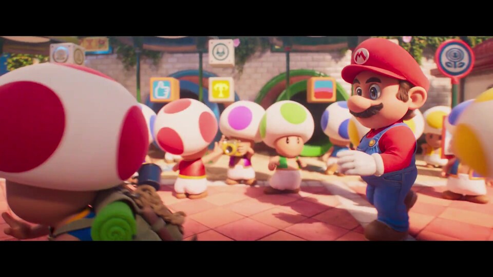Super Mario Bros. Film zeigt im Game Awards-Trailer das Pilzkönigreich