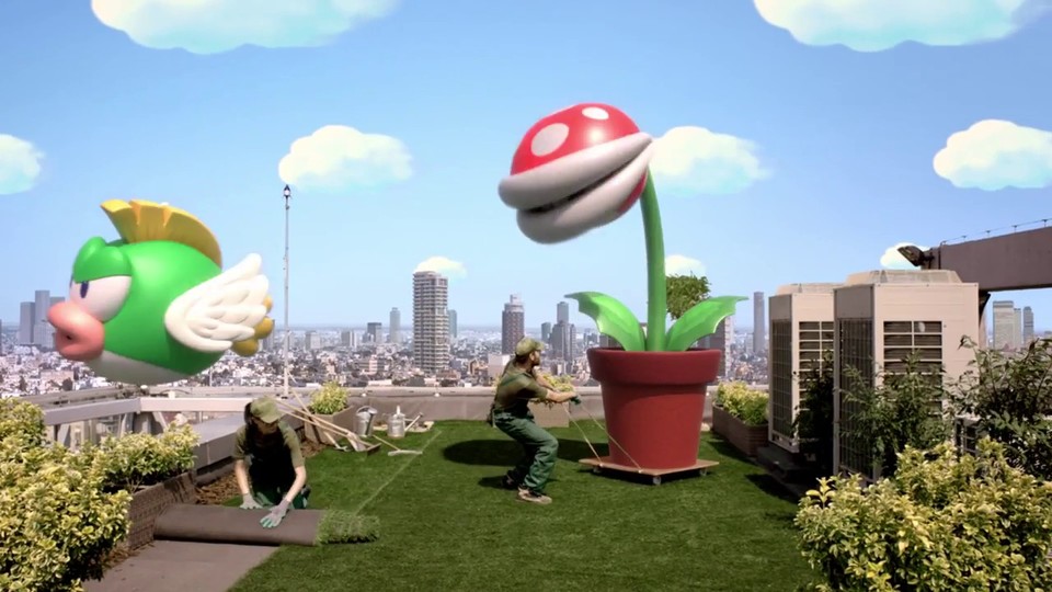 Super Mario Maker - Live-Action-Trailer: Spielen oder Bauen?