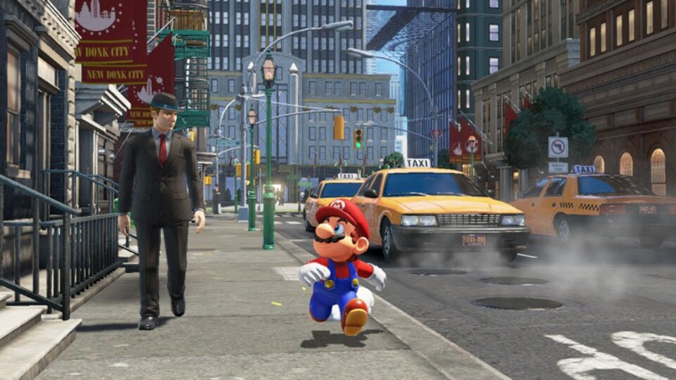 New Donk City ist nur eine von vielen Welten, in die es uns in Super Mario Odyssey verschlägt.