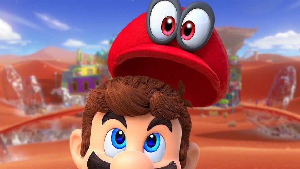 Marios kongenialer Partner in Super Mario Odyssey ist das Mützenwesen Cappy.