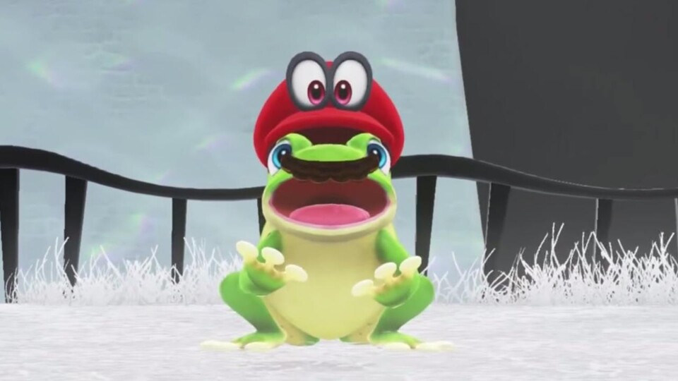 Das berühmte Frosch-Kostüm feiert in Super Mario Odyssey ein Comeback.