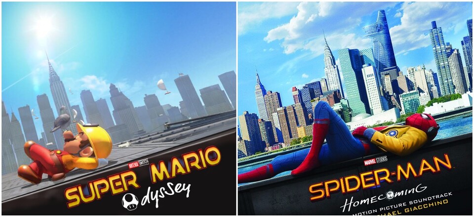 Super Mario Odyssey - Spider-Man: Homecoming