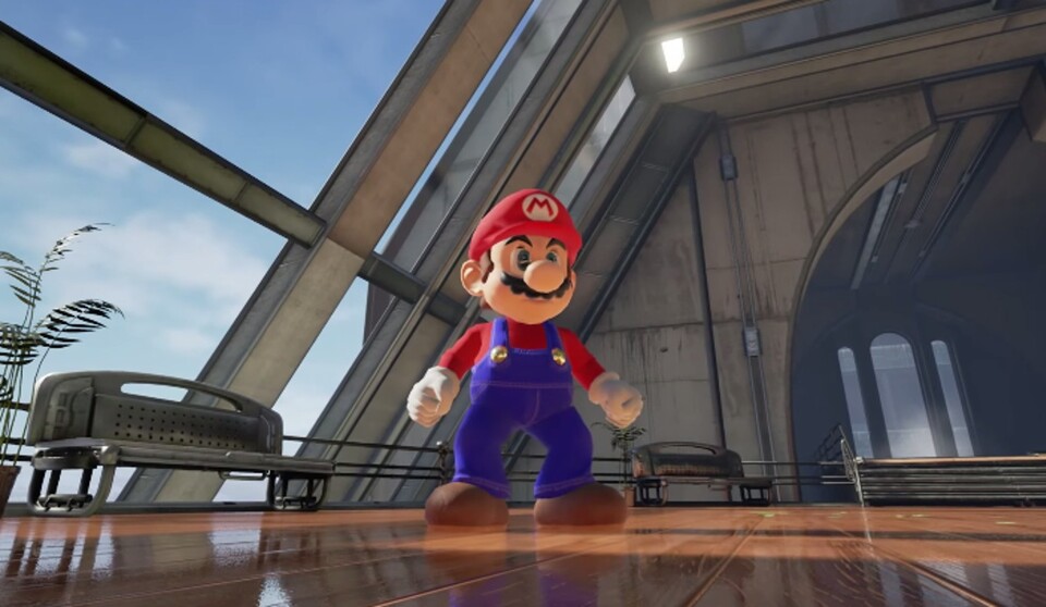Super Mario in der Unreal Engine 4