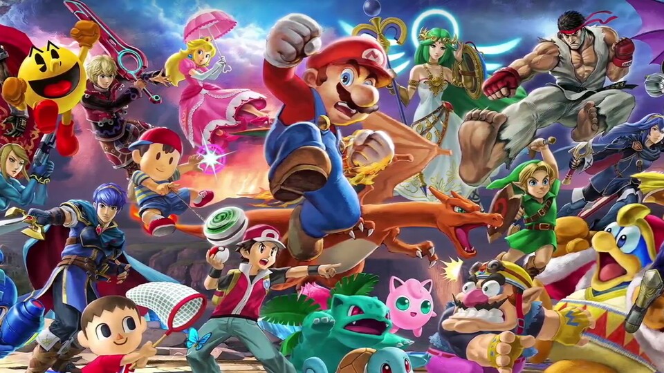 Super Smash Bros. Ultimate in der Vorschau für Nintendo Switch.