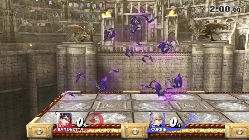 Super Smash Bros. - Gameplay-Video zeigt Bayonetta und Corrin im Duell