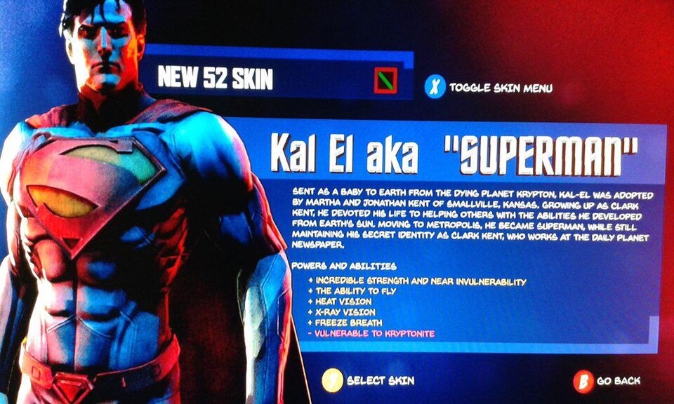Im Internet kursiert ein abfotografiertes Bild, dass das angebliche Superman-Spiel von Warner Bros. zeigen soll.