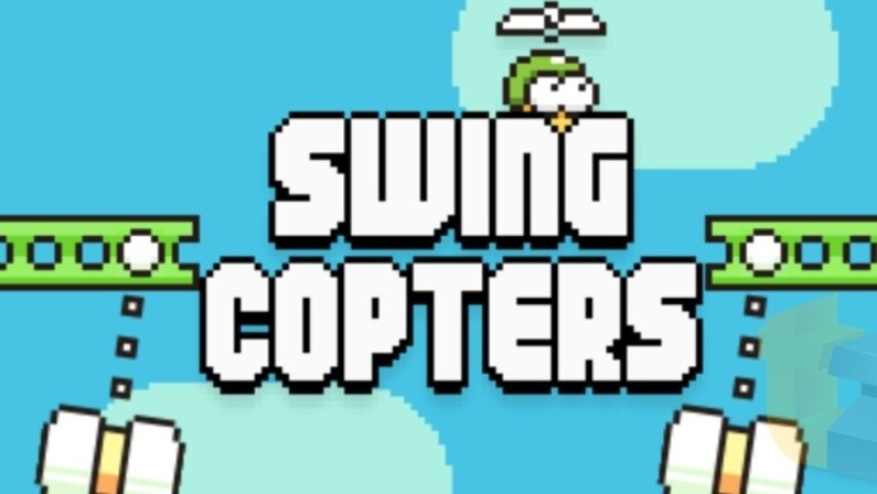 Swing Copters ist das nächste Spiel vom Flappy-Birds-Erfinder Dong Nguyen. Das Spielprinzip ist dabei ganz ähnlich, nur noch schwieriger.