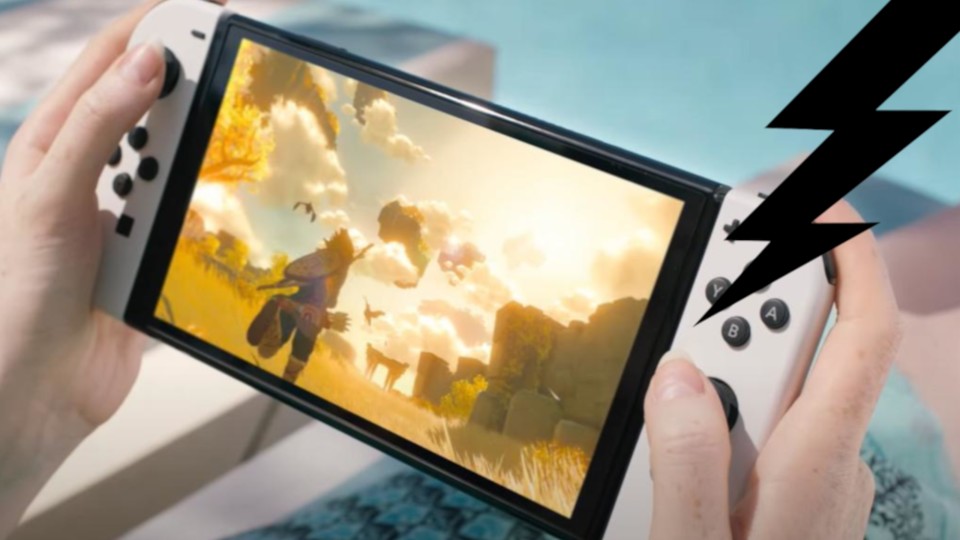 Die Nintendo Switch OLED behält die alten Joy-Cons bei - und damit das Risiko des Joy-Con-Drifts.