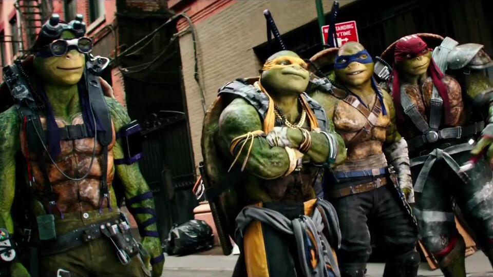 Teenage Mutant Ninja Turtles: Out of the Shadows - Erster Kino-Trailer mit Megan Fox und Tyler Perry