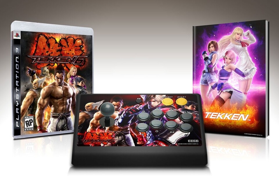 Tekken 6: Das Arcade Stick Bundle schlägt mit knapp 130 Euro zu Buche.