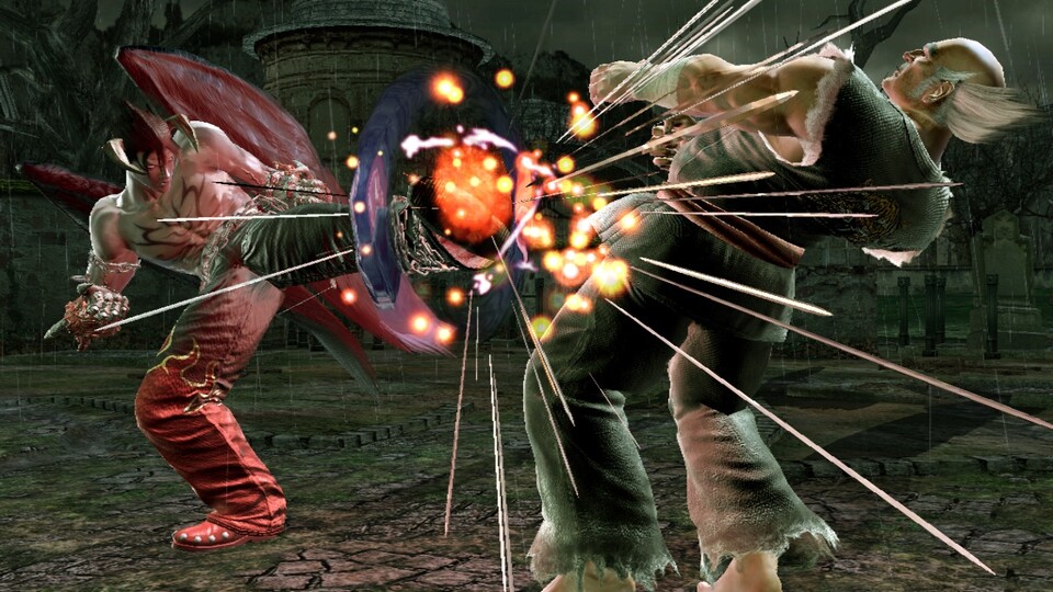 Teufelsjunge Jin Kazama will über das Turnier zur Weltherrschaft gelangen. Wie? Wir sind sicher, dass er sich das gut ausgeknobelt hat!