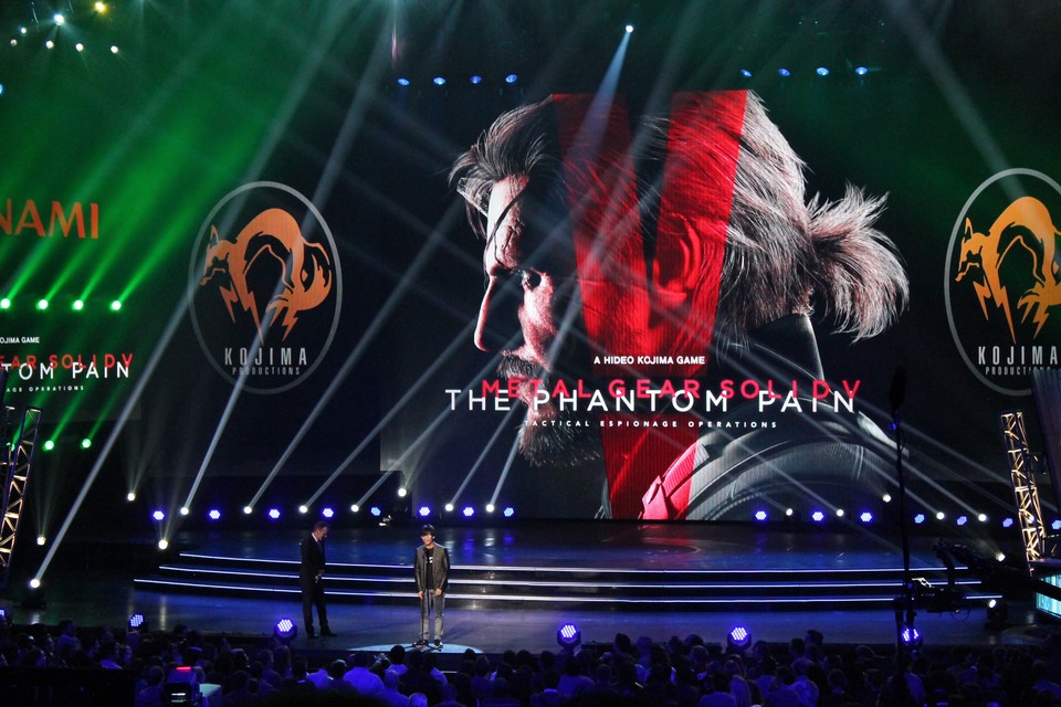 Neues Spiel ganz groß, Entwickler ganz klein: Hideo Kojima und Metal Gear Solid 5.
